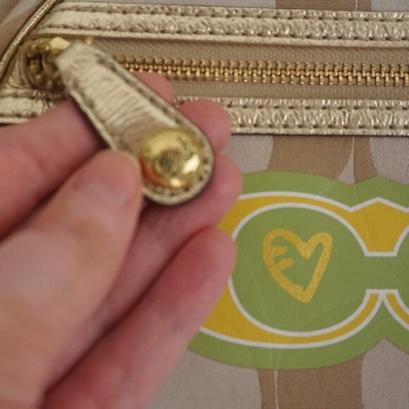 Coach Signature Poppy Appliqué Rare Limited Edition Backpack - Picture 4 of 15